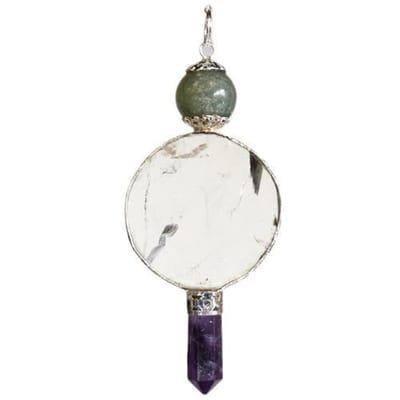 Ancient Wisdom - Decoratief beeld - LED displaystandaard met kristal - verlichting - presentatie - decoratie - geschenk - interieur - ornament