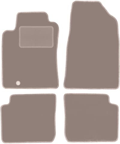 Beige velours matten voor: Toyota Camry IV sedan (1994-1998)