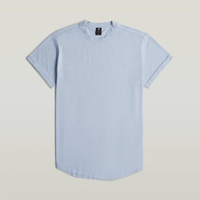 G-Star Raw Lash R T S\s Polo's & T-shirts Heren - Polo shirt - Lichtblauw - Maat L