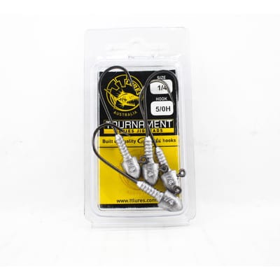 Tackle Tactics TT Tournament Jig Head 1/4 oz 5/0H 4/pak (5750)