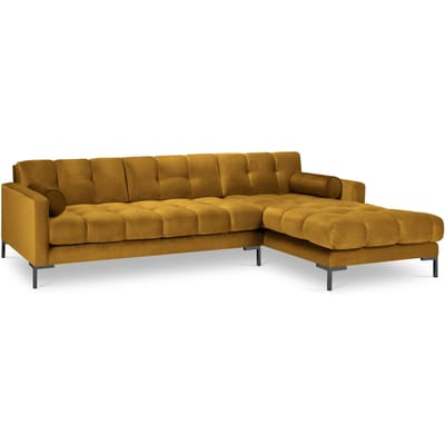Hoekbank Bali rechts velvet | Cosmopolitan Design