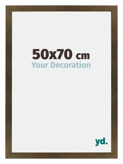 Your Decoration - Puzzellijst 50x70 cm - Brons Decor - Puzzellijst 500-1000 stukjes - MDF Fotolijst - Mura