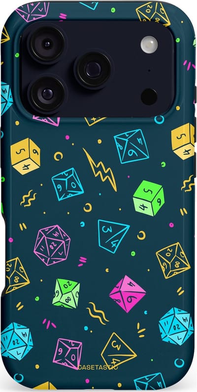Casetastic hoesje geschikt voor Apple iPhone 17 Pro - MagSafe - Dubbellaagse bescherming - Avontuursteen - Fashion Case - Donkergrijs Petrol Groen