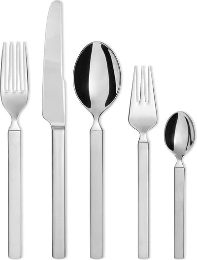 Alessi Bestekset Dry - 4180S30 - 30 delig / 6 personen - door Achille Castiglioni