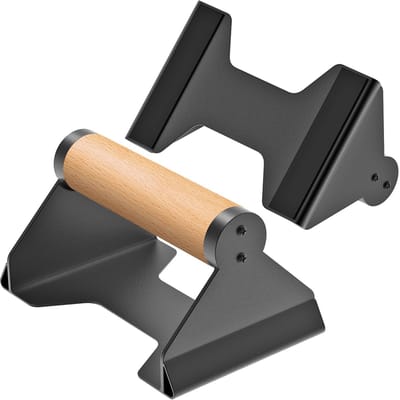 Unyqoos® Ergonomische push-up bars met houten handvatten voor calisthenics en krachttraining
