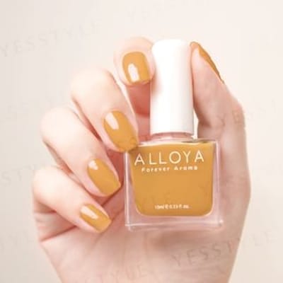 ALLOYA - Water-Based Natural Nail Polish Environmental Friendly 199 Warm Glow 10ml