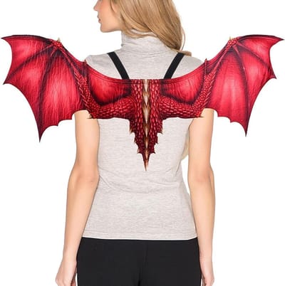 Draken Vleugels Kostuum voor Volwassenen - Realistische Cape voor Halloween en Cosplay