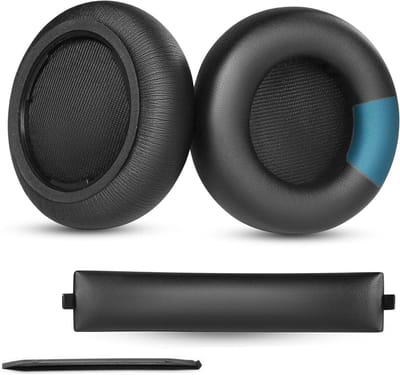 Vervangende Oorkussens voor MMX100, MMX150 en MMX200 Pro Headset - Comfortabele Oorkussens van Echte Leer voor Optimale Geluidskwaliteit en Draagcomfort