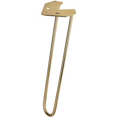 Duraline Meubelpoot Draad Goud 42cm 4pp