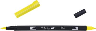 Tombow Brush pen - ABT 055 - Dual Brushpen - Geel - Process Yellow