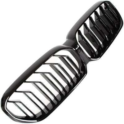 ModEcar - Grille Tussen Koplampen - BLACK GLOSSY DOUBLE BAR - BMW 5 G30 G31 LCI 2020