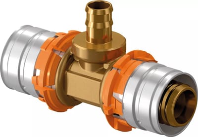 Uponor Q&E T-stuk Overgang S-Press 20-Q&E9,9-Press20, 1063938