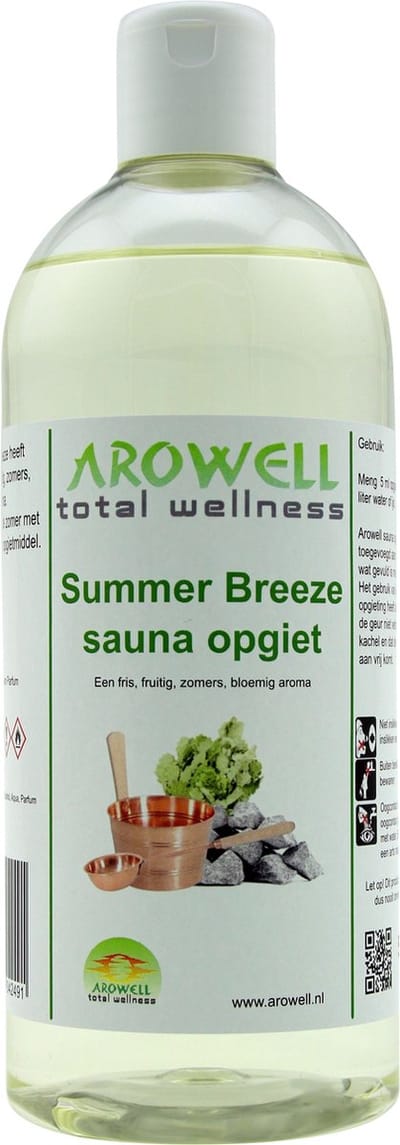 Arowell - Summer Breeze sauna opgiet saunageur opgietconcentraat - 500 ml