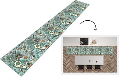 Keukenloper - Loper keuken - Bohemian - Winter - Bloemen - Patroon - 300x50 cm - Keukenloper vinyl