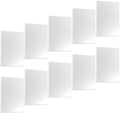 Set van 5 Transparante Acrylaatplaten 10,2 x 15,2 cm, 1 mm Dikte voor Signage, DIY Projecten en Creatieve Klussen