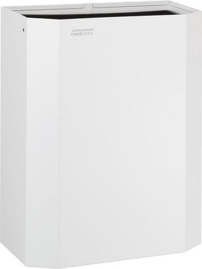 Mediclinics | Afvalbak | Opentop | Wit | Inhoud: 25 liter