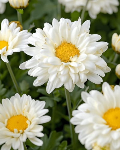 2 sets - Margriet Zaden May Queen Leucanthemum Superbum Meerjarig