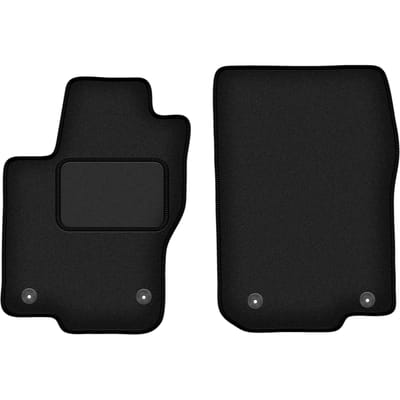 Wielganizator WLG-CARLUX Serie - Voorste Automattenset - Geschikt voor Mercedes GLE W292 SUV (2015-2019) - Zwart - Precies Passend