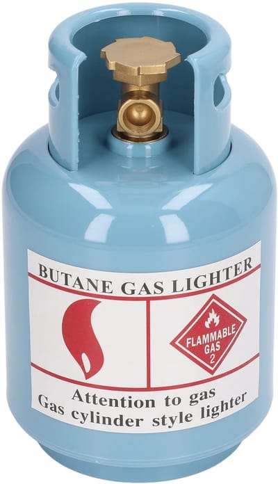 Dailygoods- Spaarvarken grote capaciteit - Simulatie gasfles - Plastic spaarpot - Woondecoratie - Verjaardagscadeau - Geschikt voor kinderen 2-6 jaar
