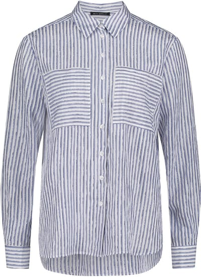 BETTY BARCLAY - Dames bloes - Maat 42 - Vrouwen - blauw - Viscose