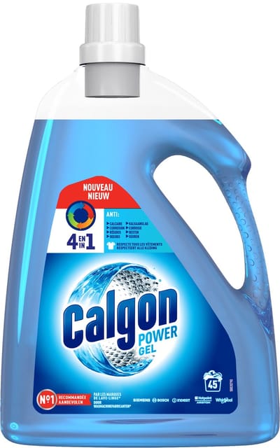 Calgon 4in1 Wasmachinereiniger & Antikalk Gel - 45 Wasbeurten - 2,25L