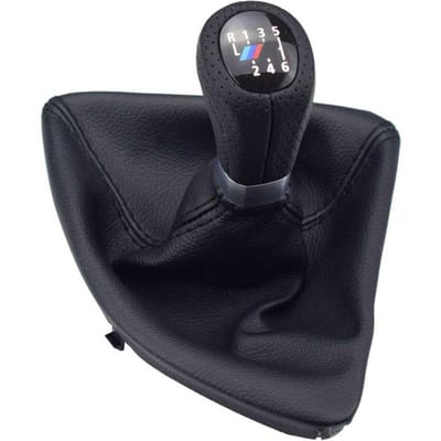 Voor BMW E87 X1 6-versnellingsbak, linker aandrijfas, pookknop, kop, hoeshoes black