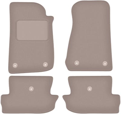 Beige veloursmatten voor: Jeep Wrangler IV off-road (2017-)