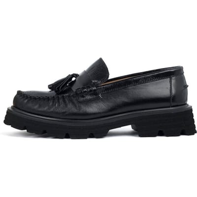 Babouche Bizou-105 loafer zwart, 37 / 4