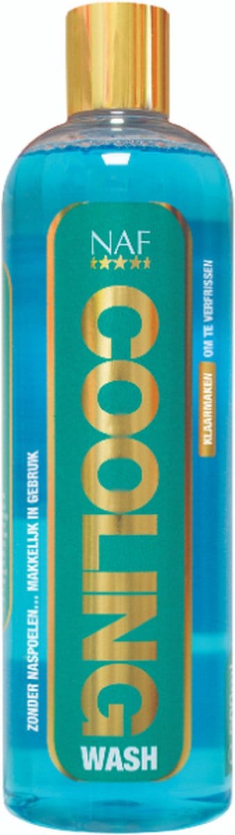NAF Cooling Wash - 500ml - vachtverzorging koelen paarden wassen