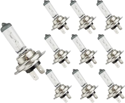 EXTREME Halogeenlamp H7 - 12V 55W - PX26d - Auto Koplamp Dimlicht & Grootlicht - 10 stuks