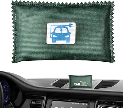 Auto Ontvochtiger Zakken - Vochtvreters Auto - Vocht Reguleren - Kleurveranderende Indicator - 28 x 81 cm - Grijs