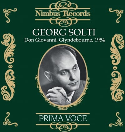 Royal Philharmonic Orchestra, Georg Solti - Don Giovanni, Glyndebourne, 1954 (3 CD)