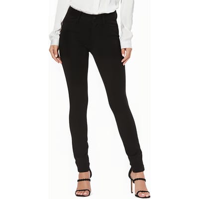 PAIGE Hoxton Ultra Skinny Ponte Pant Black Maat: W24 | Slim Jeans Outlet | Dames | Zwart