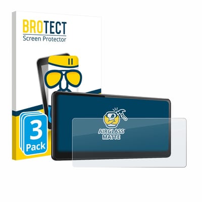 BROTECT - Screenprotector voor CarpodGo T3 Pro 8.9" - Folie Beschermfolie Beschermglas matte 3 Stuks