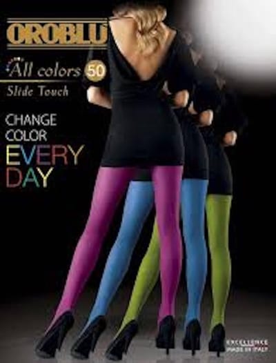 Oroblu all colors 50 opaque panty maat 36/40 (yellow 4)