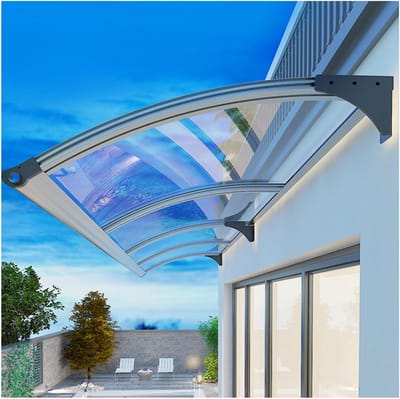 Sterke Polycarbonaat Luifel voor Deur en Raam - Weerbestendige Buitenafdekking