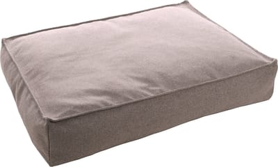 Hondenkussen – Flamingo Avalon Rechthoekig Lichtgrijs – orthopedisch memory foam – 100x70x18 cm – afneembare hoes & antislip bodem