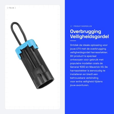 Dailygoods- Veiligheidsgordel Harnasstekker - Veiligheidsgordel Auto - Veiligheidsgordel Hond - Duurzaam ABS-Materiaal - Vochtbestendig - Eenvoudig te Gebruiken - Gordeloverbrugging