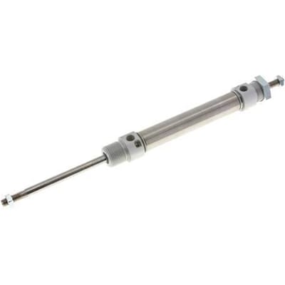 ISO 6432 Ronde Dubbelwerkende Cilinder 20-80mm - Magnetisch - Demping - Buitendraad - Dubbele Zuigerstang