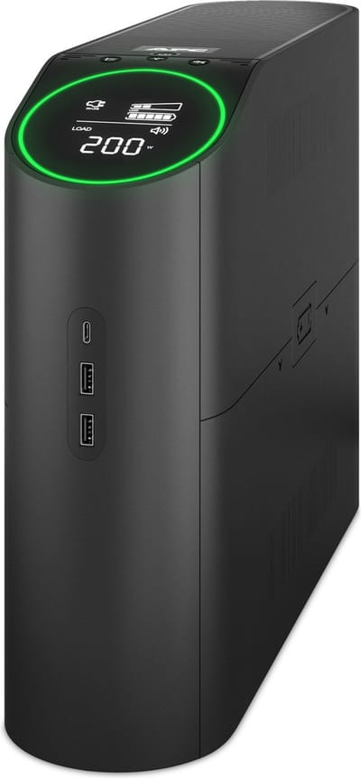 APC Back-UPS Pro BGM2200B-GR - 2200VA/1320W, 4x Schuko & 2x C13 uitgang, 3x USB charger, USB
