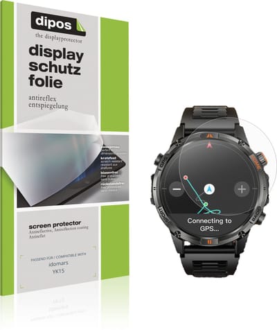 dipos – 6x Matte Beschermfolie geschikt voor idomars YK15 | Krasbestendige & antireflecterende Screenprotector Ultra-Thin