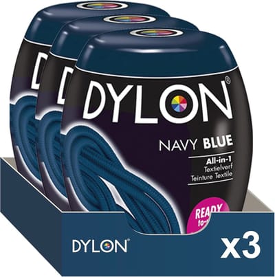 Textielverf Pods Marine Blauw - Eenvoudig Te Gebruiken, Perfect Voor Kleding En Interieur