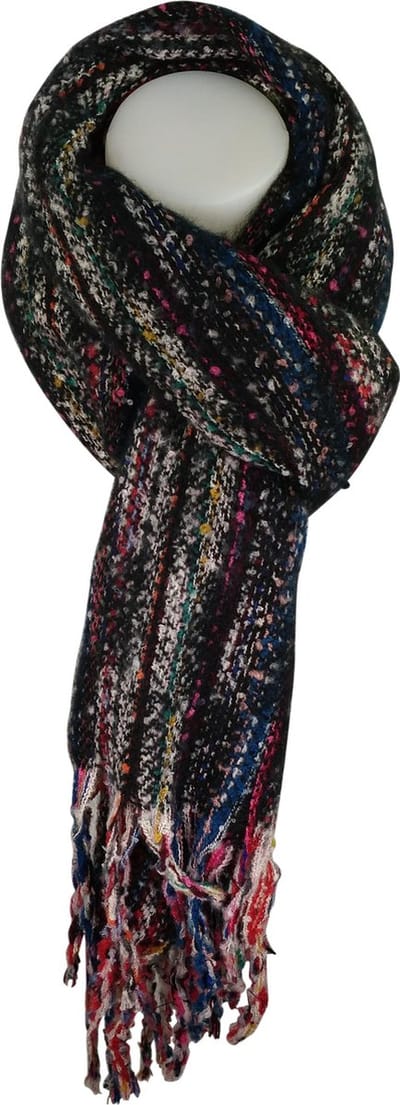 Wintersjaal Qischa® zwart