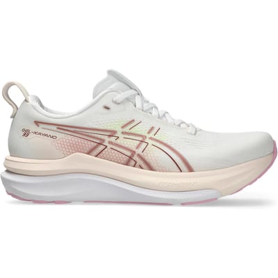 Asics Gel Kayano 33 Hardloopschoenen - White/Hazy - Maat 42.5 - Dames