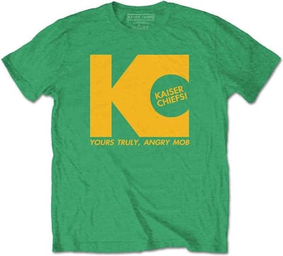 Kaiser Chiefs - Yours Truly Heren T-shirt - S - Groen