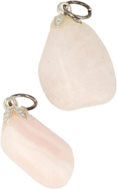 Calciet mangano edelsteen hanger