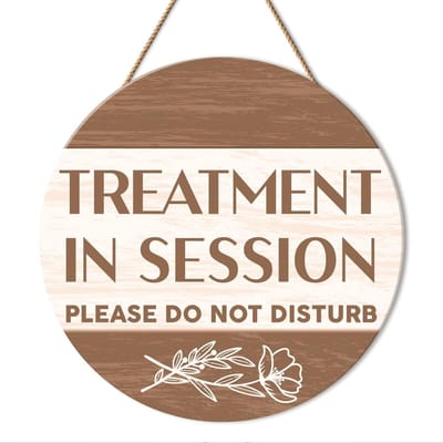 Deur Hanger - Praktisch Bord - Therapie Sessie - Duurzaam Hout - 30x11.8cm - Meerdere