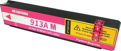 Inktcartridge Magenta Geschikt voor HP 913A | Geschikt voor HP PageWide 352dw - 377dn - 377dw - Pro 452dn - HP MFP 477dw - HP MFP 477dwt - 4 stuks