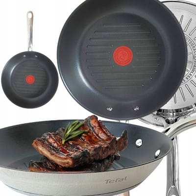 Tefal Infinite Grillpan 26 cm - Inductie & Oven Geschikt