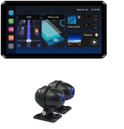 AlienRider M2 Pro Motorcycle Multimedia System + Cameras - Navigatiesysteem
